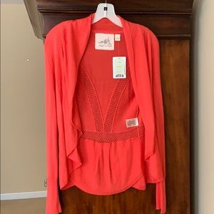 Anthropologie Angel of the North Sweater